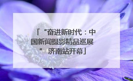 “奋进新时代：中国新闻摄影精品巡展” 济南站开幕