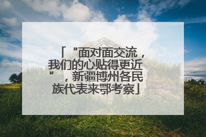 “面对面交流，我们的心贴得更近”，新疆博州各民族代表来鄂考察