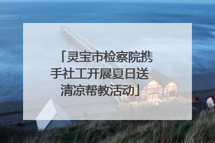 灵宝市检察院携手社工开展夏日送清凉帮教活动