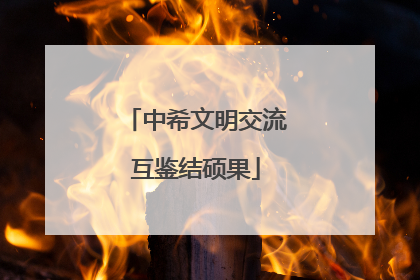 中希文明交流互鉴结硕果