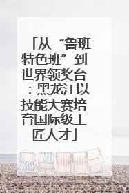 从“鲁班特色班”到世界领奖台：黑龙江以技能大赛培育国际级工匠人才