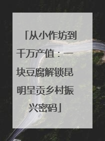 从小作坊到千万产值：一块豆腐解锁昆明呈贡乡村振兴密码