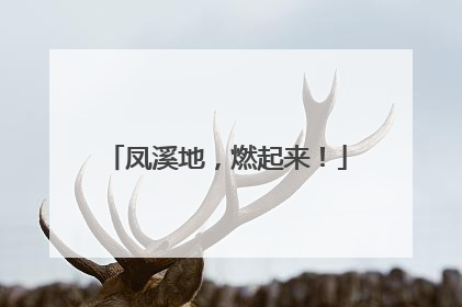 凤溪地，燃起来！