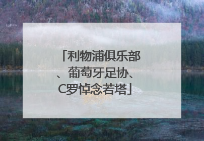 利物浦俱乐部、葡萄牙足协、C罗悼念若塔