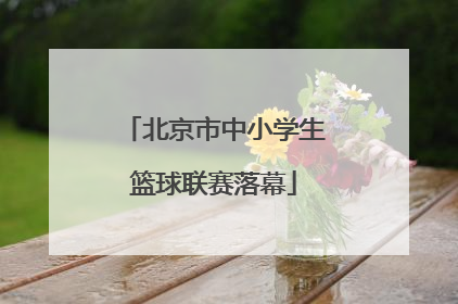北京市中小学生篮球联赛落幕