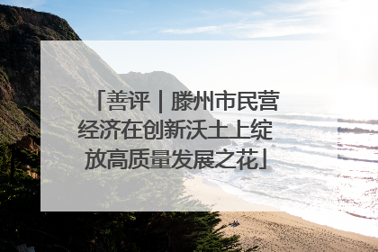 善评｜滕州市民营经济在创新沃土上绽放高质量发展之花