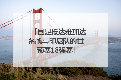 国足抵达雅加达备战与印尼队的世预赛18强赛