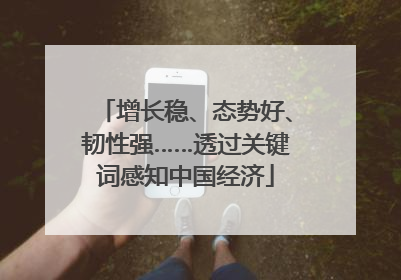 增长稳、态势好、韧性强……透过关键词感知中国经济