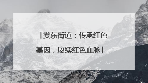 娄东街道：传承红色基因，赓续红色血脉