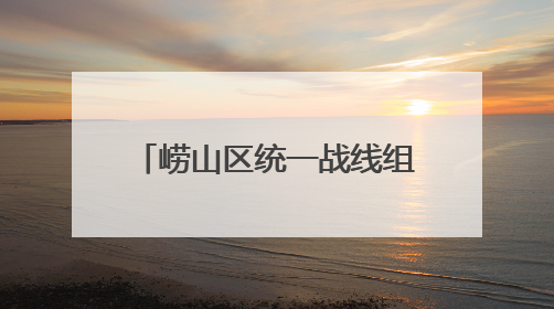 崂山区统一战线组织“智览新篇 同心奋进”主题活动