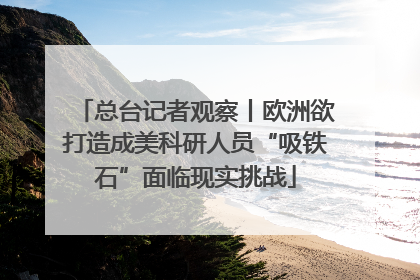 总台记者观察丨欧洲欲打造成美科研人员“吸铁石”面临现实挑战