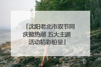 沈阳老北市双节同庆掀热潮 五大主题活动精彩纷呈