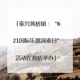 泰兴黄桥镇：“6·21国际乐器演奏日”活动在黄桥举办