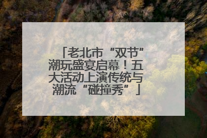 老北市“双节”潮玩盛宴启幕！五大活动上演传统与潮流“碰撞秀”