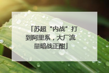 苏超“内战”打到阿里系，大厂流量暗战正酣