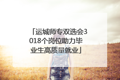 运城师专双选会3018个岗位助力毕业生高质量就业