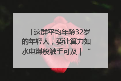 这群平均年龄32岁的年轻人，要让算力如水电煤般触手可及｜“北斗七星”探访