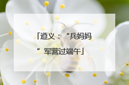 遵义：“兵妈妈”军营过端午