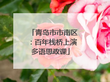 青岛市市南区：百年栈桥上演多语思政课