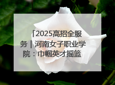 2025高招全服务｜河南女子职业学院：巾帼英才摇篮 职教创新高地